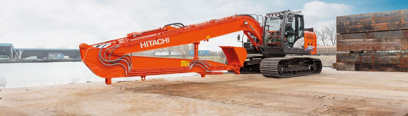 hitachi pitkäpuomi ZX130LCN-5 SLF