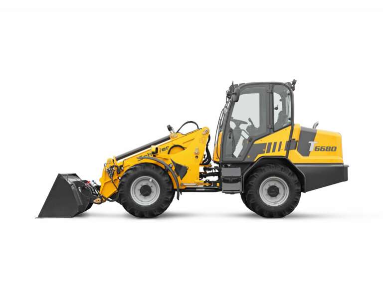 Schäffer 6680 Z-3 teleskooppipyöräkuormaaja pitkällä ulottuvuudella