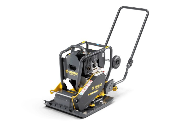 Bomag BP 25/50 tärylevy maan tiivistykseen rakennus- ja kaivuutöissä